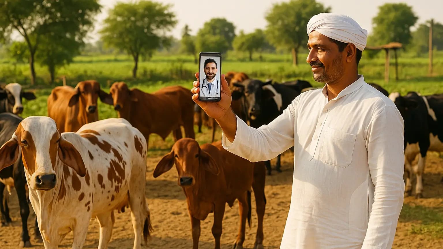 Veterinary consultation background