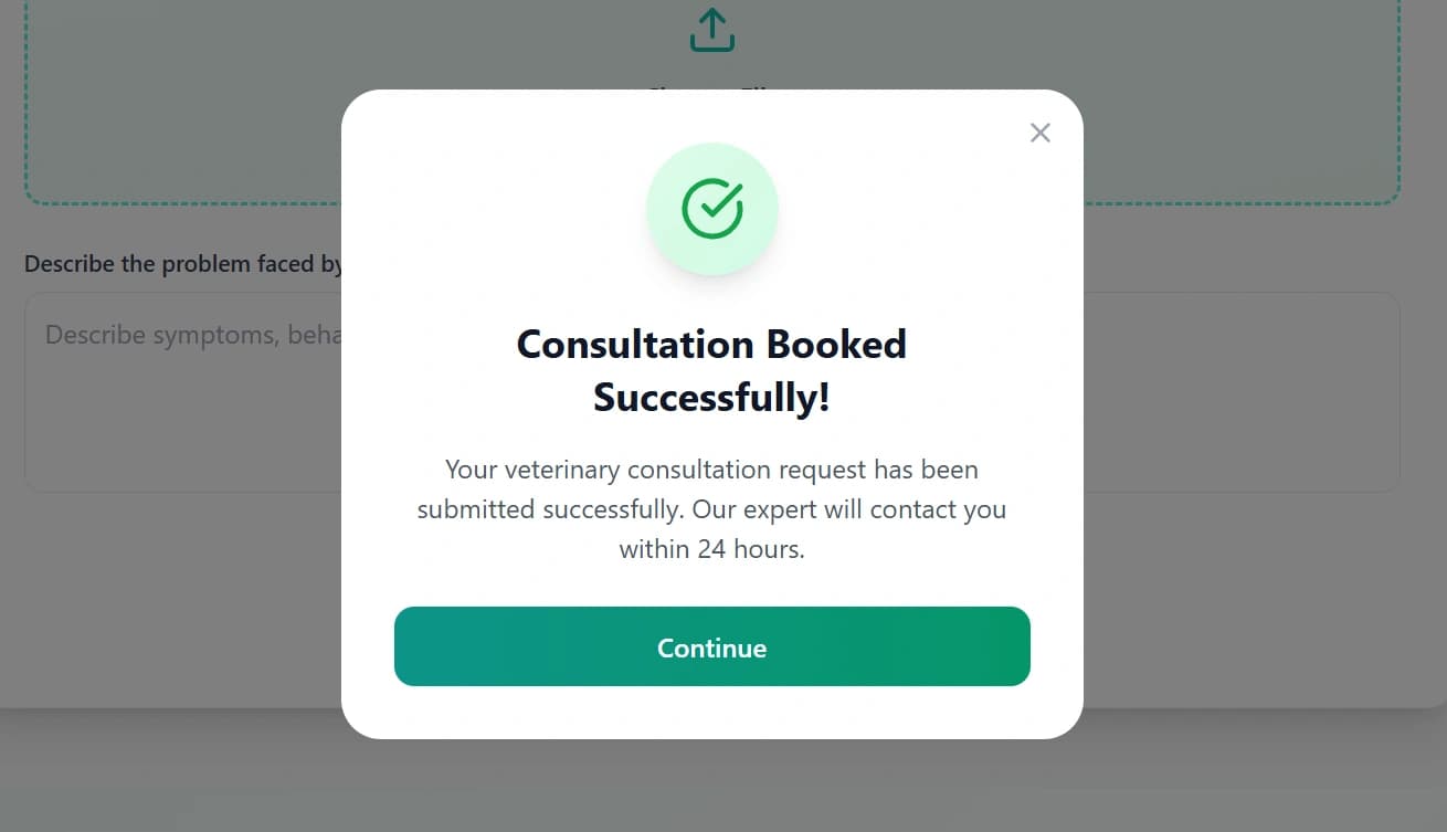 Get a call or video consultation - Receive expert advice from certified vets